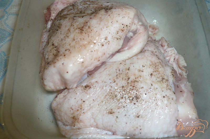 Фото приготовление рецепта: Картофель с курицей в банке шаг №1