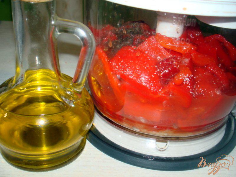 Фото приготовление рецепта: Соус острый из помидоров и перца шаг №8