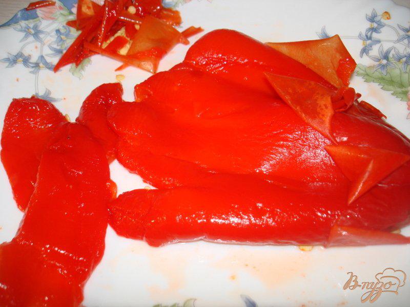 Фото приготовление рецепта: Соус острый из помидоров и перца шаг №3