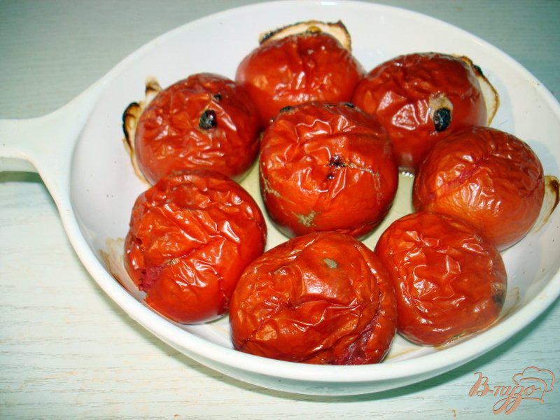 Фото приготовление рецепта: Соус острый из помидоров и перца шаг №5
