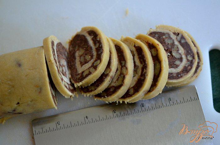 Фото приготовление рецепта: Печенье с фаджем шаг №8