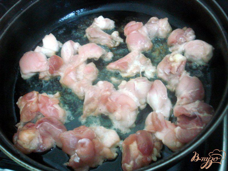 Фото приготовление рецепта: Курица со шпинатом шаг №1