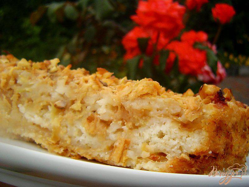 Фото приготовление рецепта: Яблочный пирог болгарский шаг №10