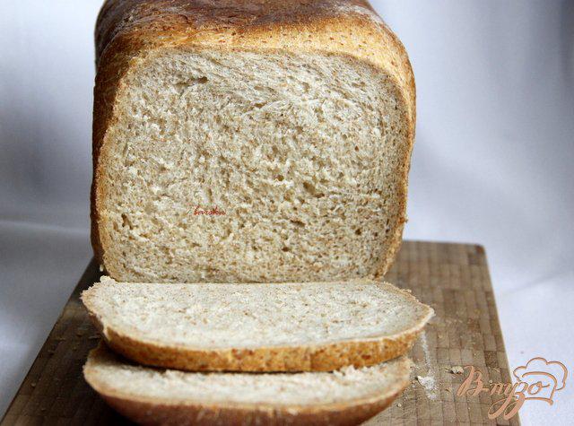 Фото приготовление рецепта: Хлеб пшенично-цельнозерновой шаг №4
