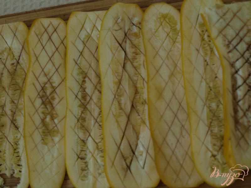 Фото приготовление рецепта: Салат с кабачками-гриль шаг №1