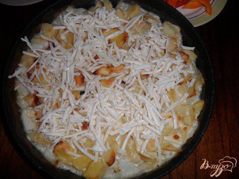 Фото приготовление рецепта: Запеченная картофель с сыром шаг №3