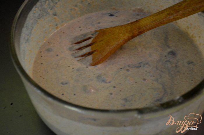 Фото приготовление рецепта: Кекс кофейный с голубикой шаг №2