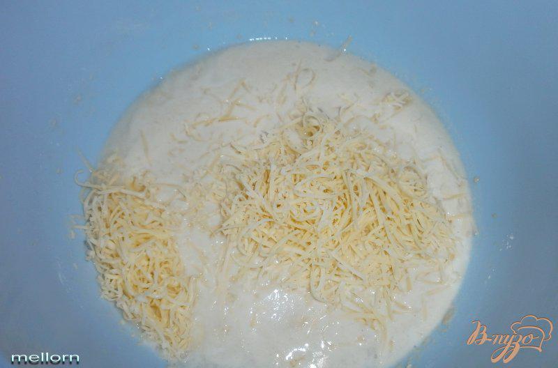 Фото приготовление рецепта: Кукурузно-пшеничный батон с сыром шаг №1