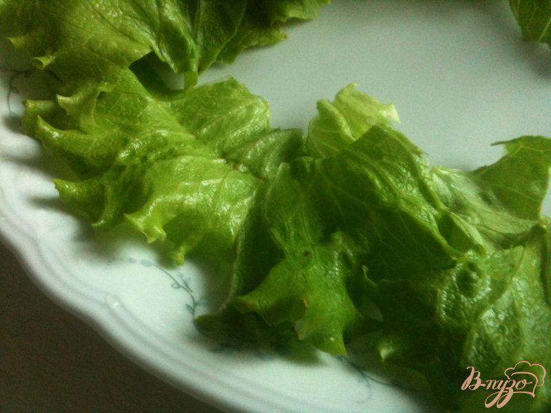 Фото приготовление рецепта: Овощной салат с  хрустящим беконом шаг №6
