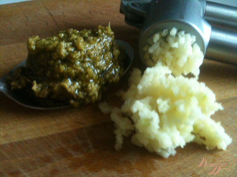 Фото приготовление рецепта: Суп из савойской капусты с белой фасолью шаг №6