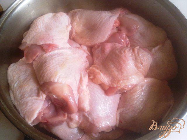 Фото приготовление рецепта: Куриные бедра в маринаде шаг №1