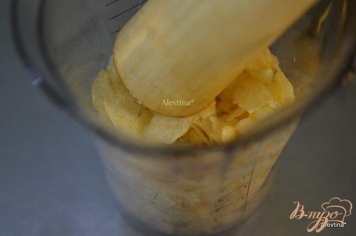 Фото приготовление рецепта: Говядина в картофельных чипсах шаг №3
