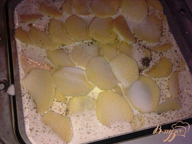 Фото приготовление рецепта: Картофельный гратен шаг №5
