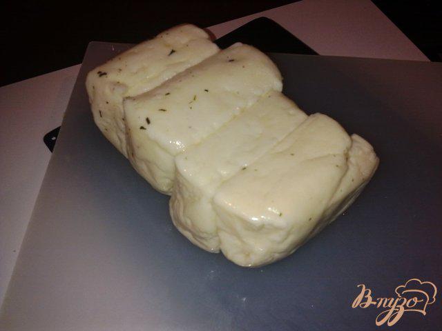 Фото приготовление рецепта: Тортилья с сыром халуми шаг №1