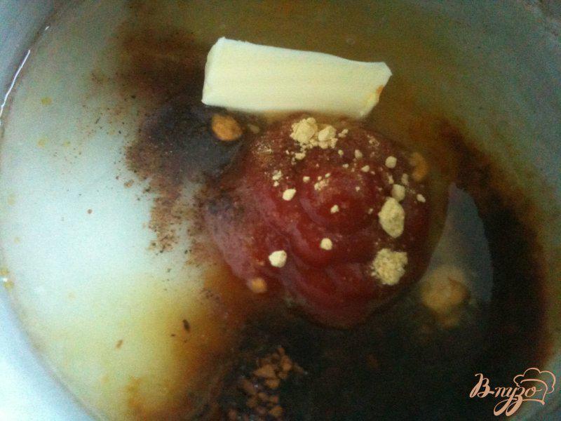 Фото приготовление рецепта: Куриные грудки с кофейно-ромовой глазурью шаг №4