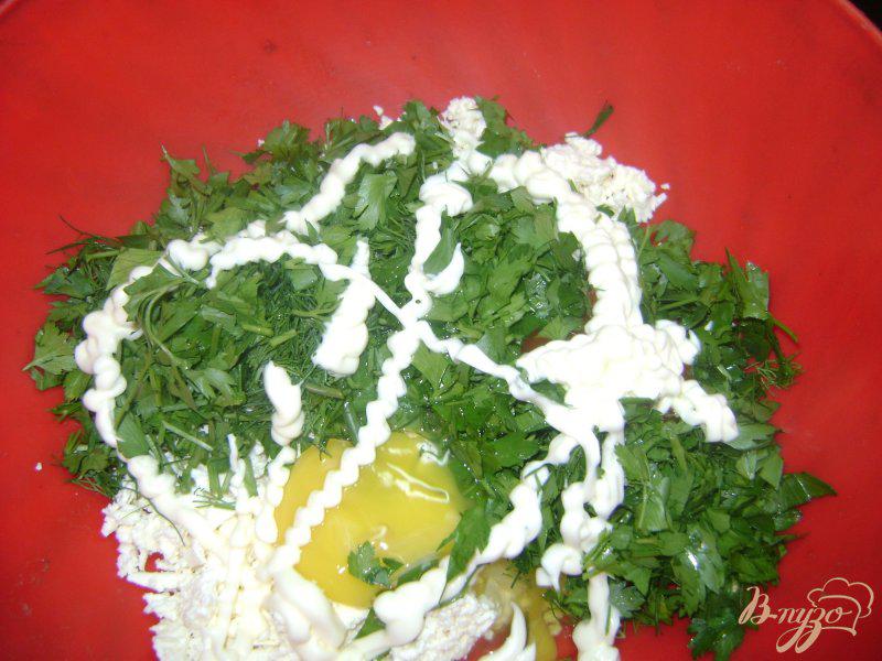 Фото приготовление рецепта: Брынза в лаваше а-ля хачапури шаг №2