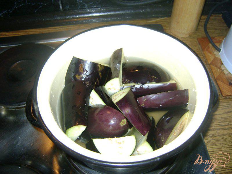 Фото приготовление рецепта: Салат из баклажан шаг №1