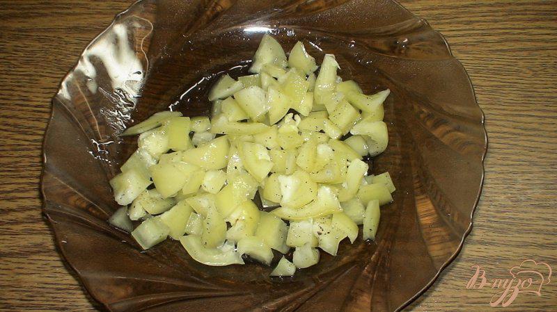 Фото приготовление рецепта: Говядина с овощами в фольге порционно шаг №4