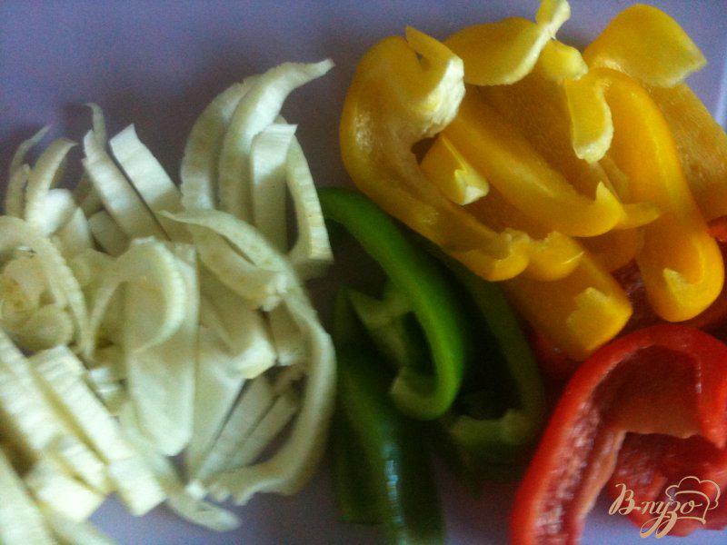 Фото приготовление рецепта: Гарнир из запеченных овощей с крупой по-восточному шаг №2