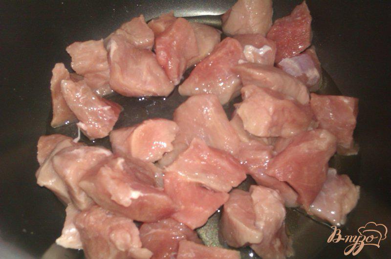 Фото приготовление рецепта: Рис со свининой а-ля плов шаг №2