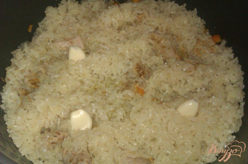 Фото приготовление рецепта: Рис со свининой а-ля плов шаг №5