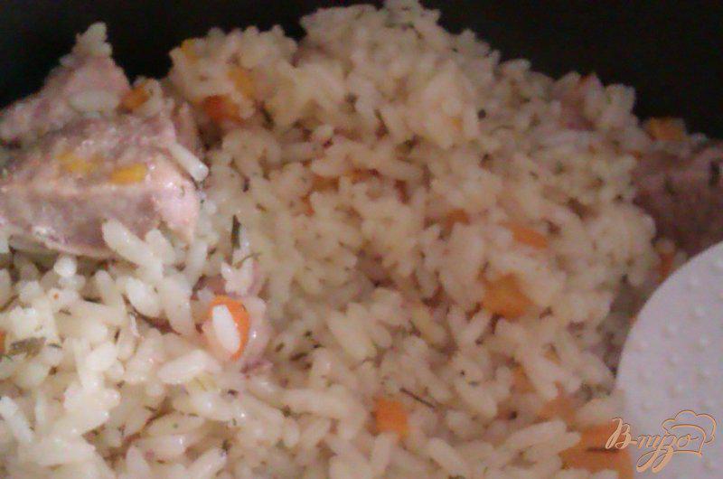 Фото приготовление рецепта: Рис со свининой а-ля плов шаг №7