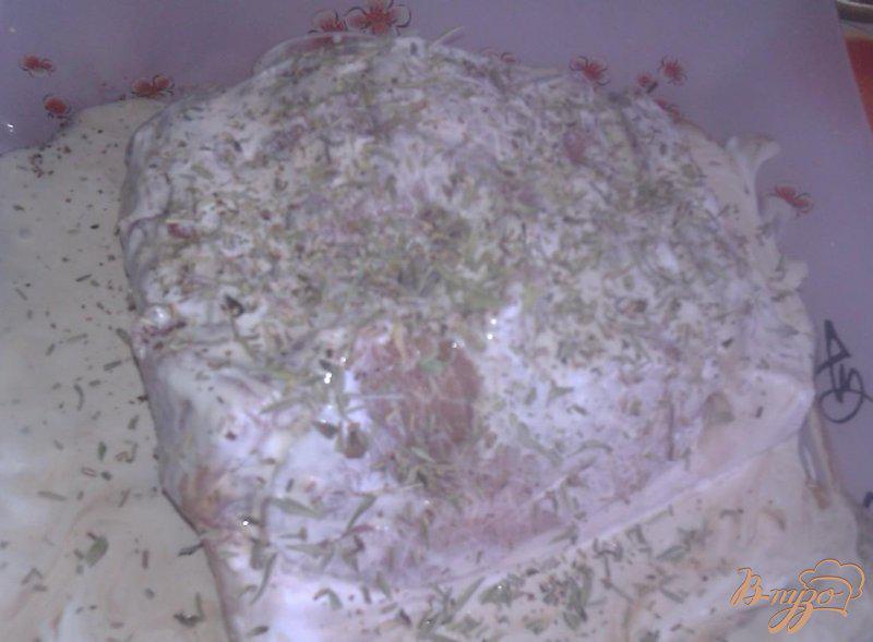 Фото приготовление рецепта: Корейка в сметанно-соевом маринаде шаг №3