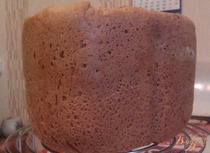 Фото приготовление рецепта: Пшенично-ржаной хлеб на кефире шаг №6