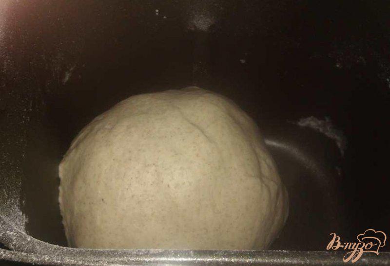 Фото приготовление рецепта: Пшенично-ржаной хлеб на кефире шаг №5