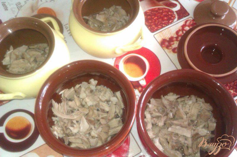 Фото приготовление рецепта: Овощной суп со свининой в горшочках шаг №2