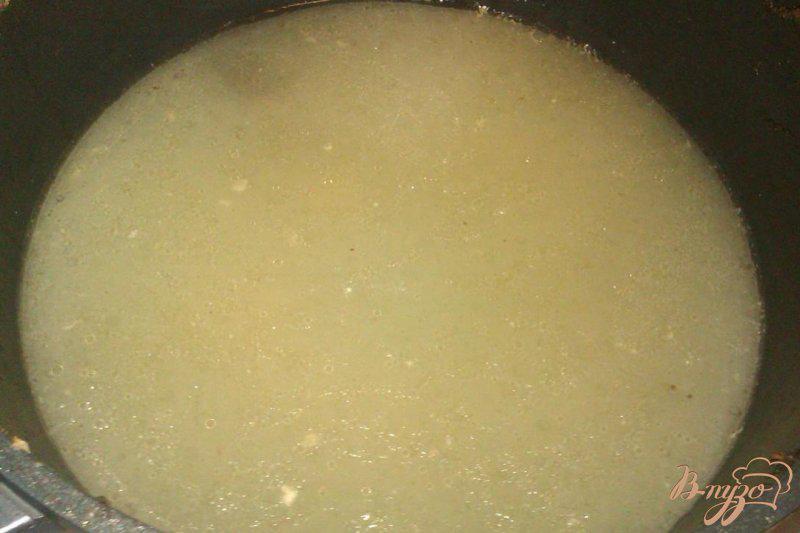 Фото приготовление рецепта: Овощной суп со свининой в горшочках шаг №1