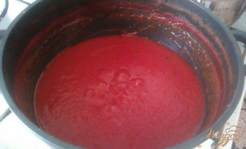Фото приготовление рецепта: Домашняя томатная паста шаг №7