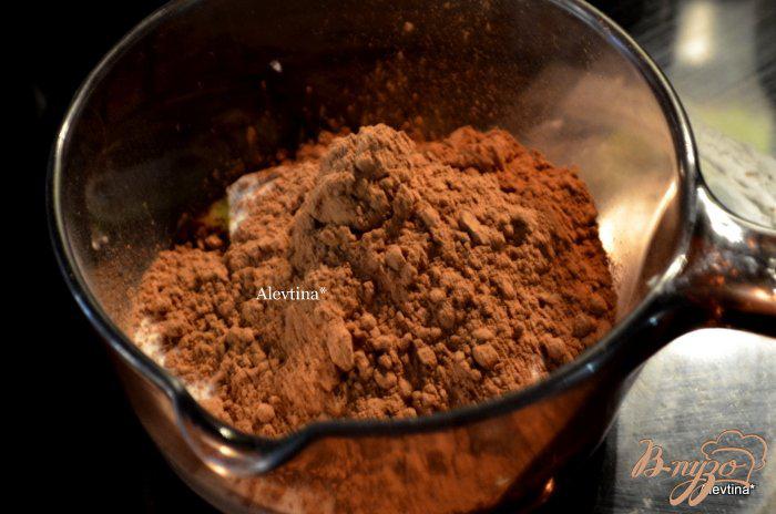 Фото приготовление рецепта: Брауни со вкусом Амаретто и рикоттой шаг №1