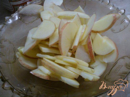Фото приготовление рецепта: Яблочная корзина. шаг №2