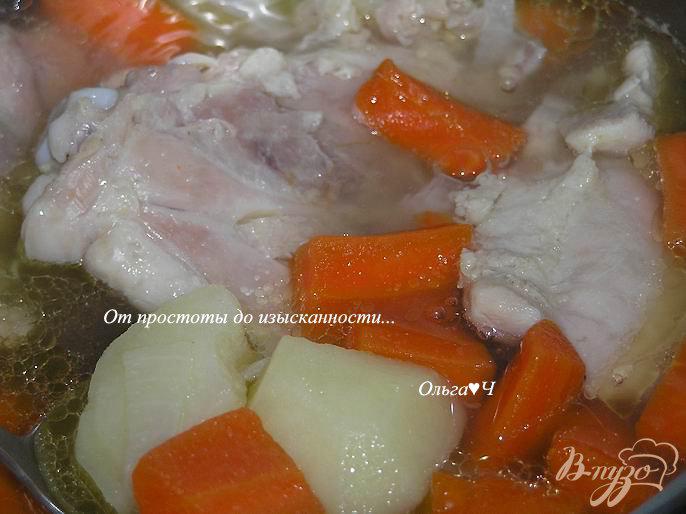 Фото приготовление рецепта: Рагу из курицы с овощами шаг №5