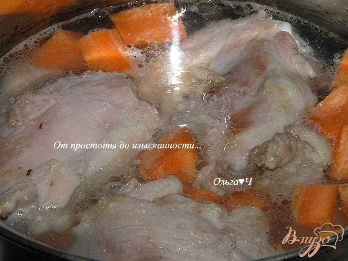 Фото приготовление рецепта: Рагу из курицы с овощами шаг №3