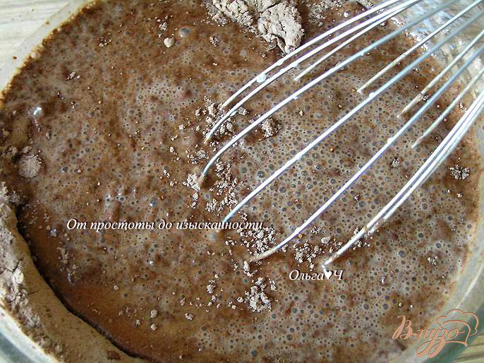 Фото приготовление рецепта: Шоколадные блинчики от Пьера Эрме шаг №3