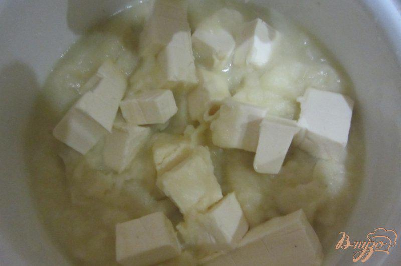Фото приготовление рецепта: Сырный крем-суп шаг №7