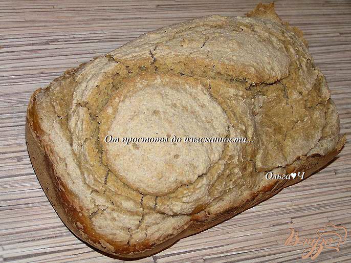 Фото приготовление рецепта: Ржано-кукурузный хлеб с овсяными хлопьями шаг №3
