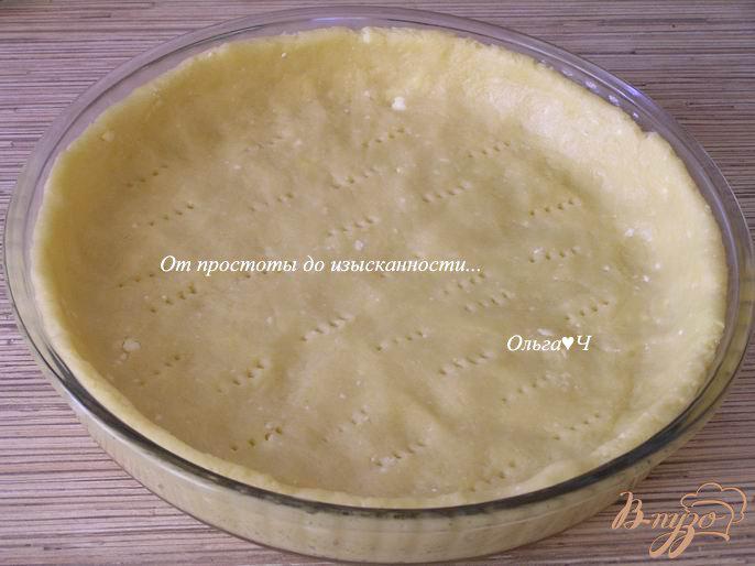 Фото приготовление рецепта: Творожный пирог с лимоном и мятой шаг №4