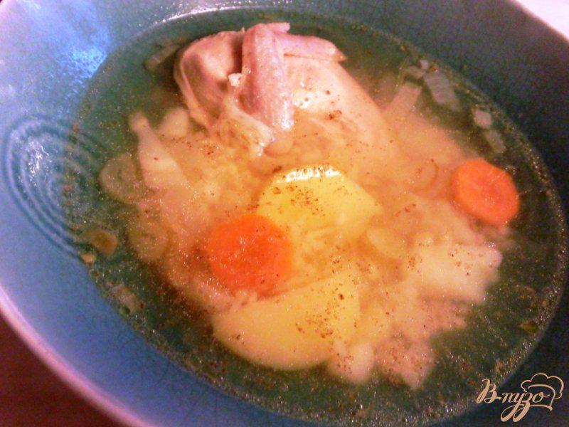 Фото приготовление рецепта: Суп из перепелок с пшеном шаг №6
