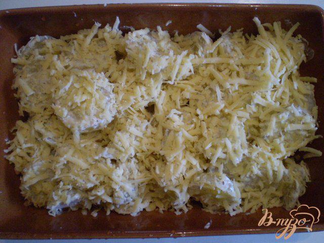 Фото приготовление рецепта: Картофель запеченный с сыром шаг №3