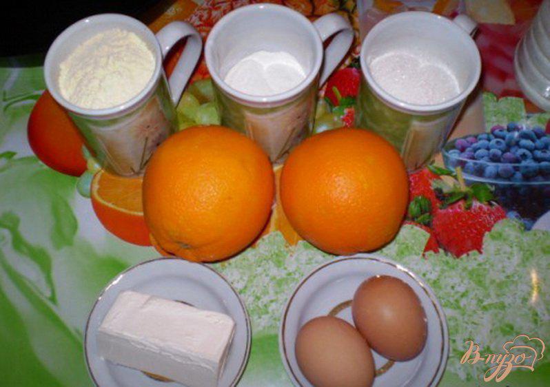 Фото приготовление рецепта: Апельсиновое печенье от Джейми Оливера шаг №1