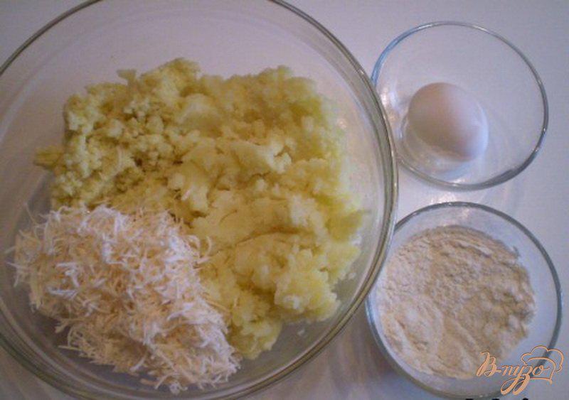 Фото приготовление рецепта: Биточки картофельные с пшенкой шаг №2