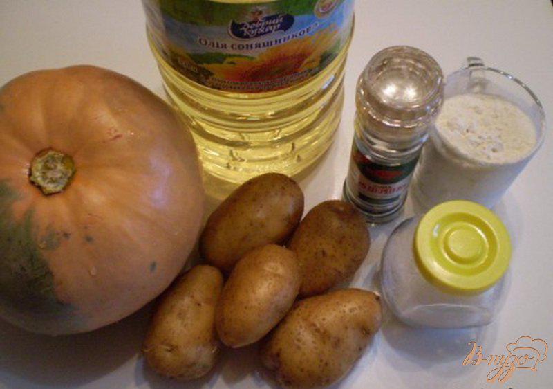 Фото приготовление рецепта: Драники из картофеля и тыквы шаг №1