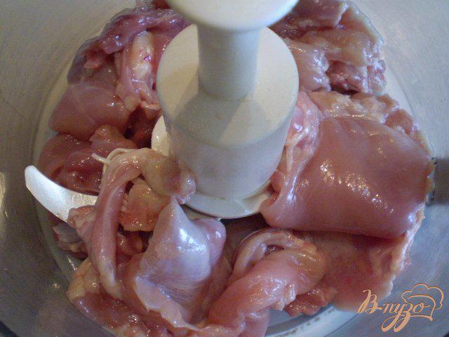 Фото приготовление рецепта: Окорочка фаршированные гречкой, грибами и запеченый картофель шаг №5
