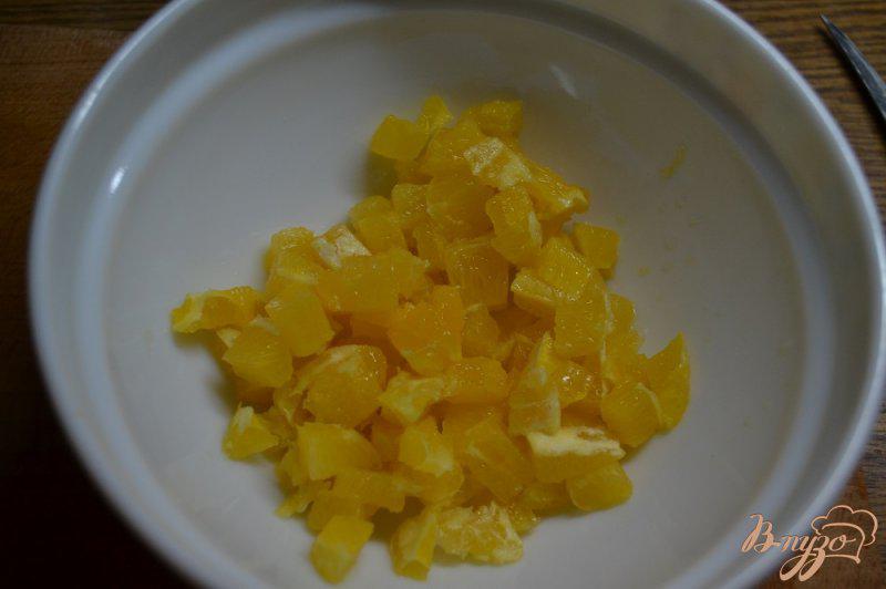 Фото приготовление рецепта: Свекольно-апельсиновый салат шаг №3