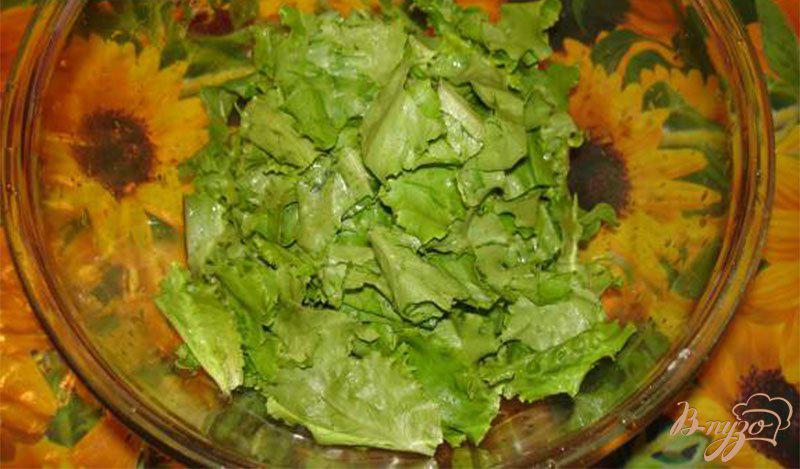 Фото приготовление рецепта: Салат с ветчиной и кунжутом шаг №1