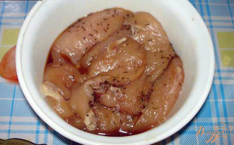 Фото приготовление рецепта: Куриные мясо в кунжуте шаг №1