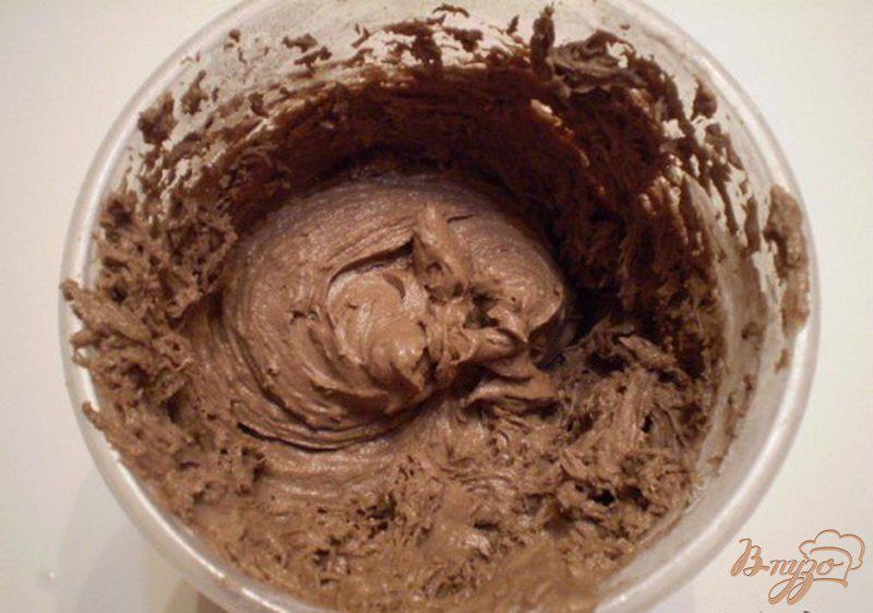 Фото приготовление рецепта: Печенье шоколадное шаг №4